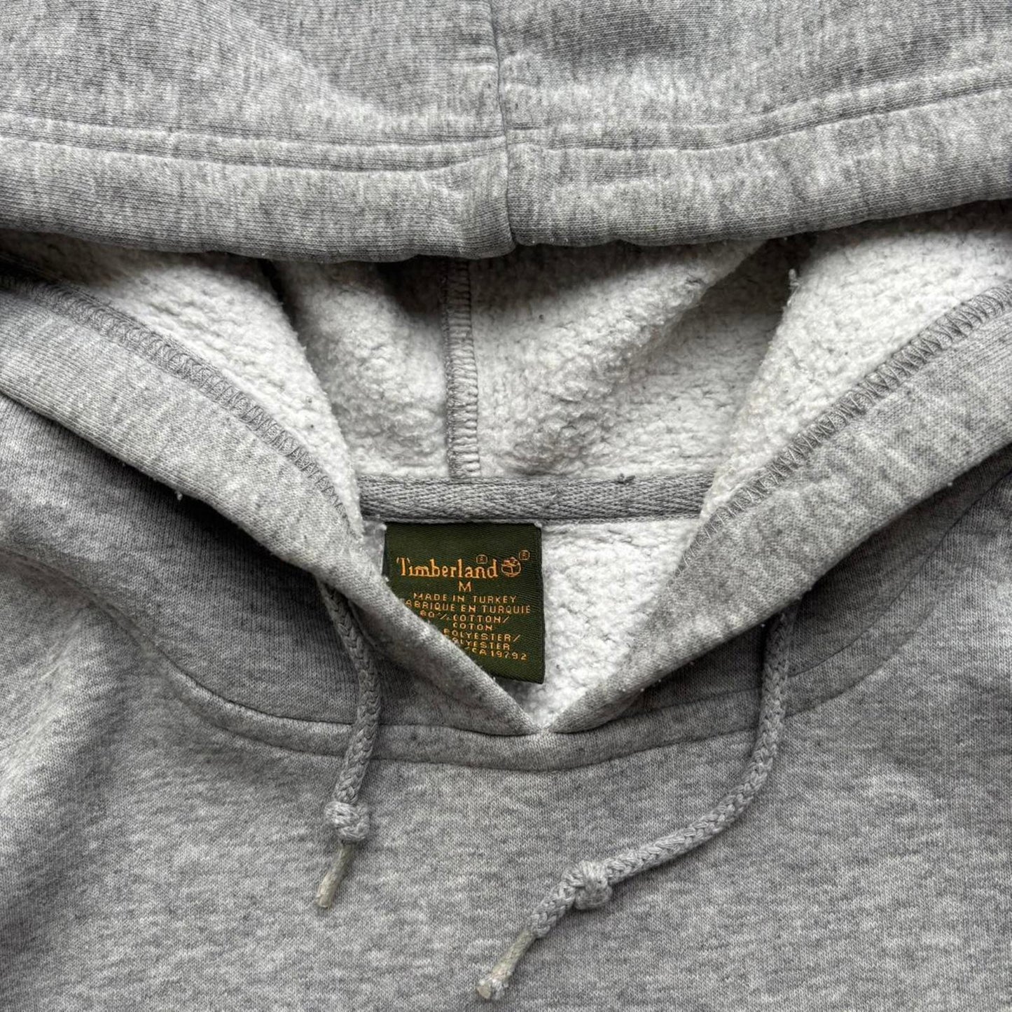 Timberland Spellout Hoodie Grey (Medium)