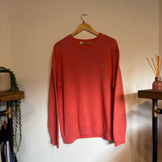 Yves Saint Laurent Pullover Knit Jumper Apricot (Large)