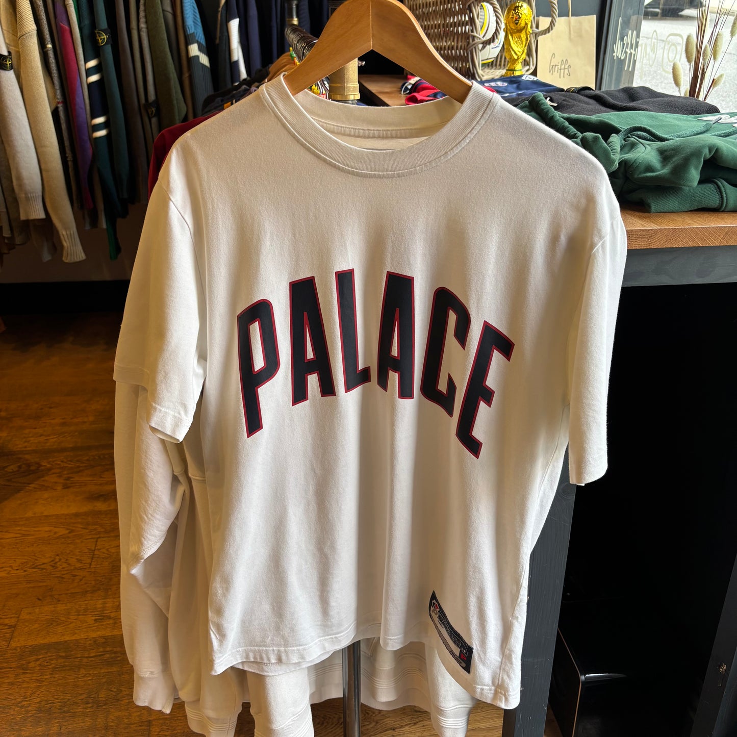Palace SS21 Sportini T-Shirt White (Medium)