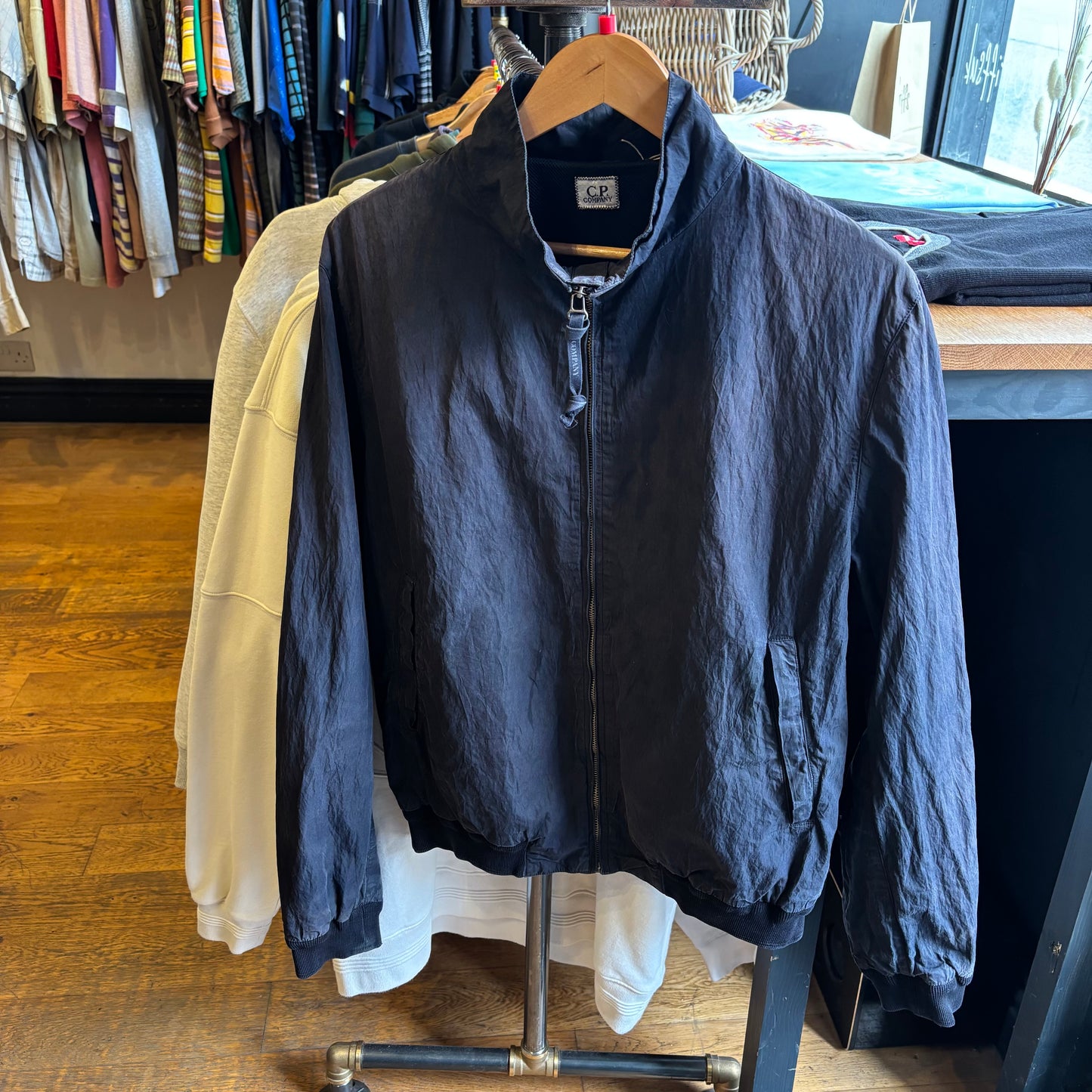 CP Company 2000's Flight Jacket Black (Large)