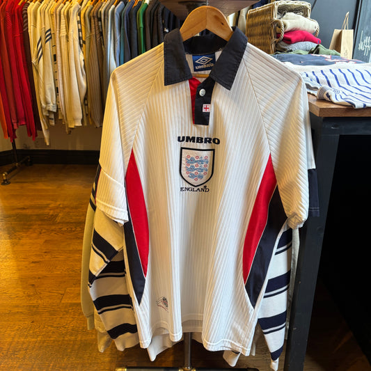 England Umbro 1997/99 Home Shirt White (XL)