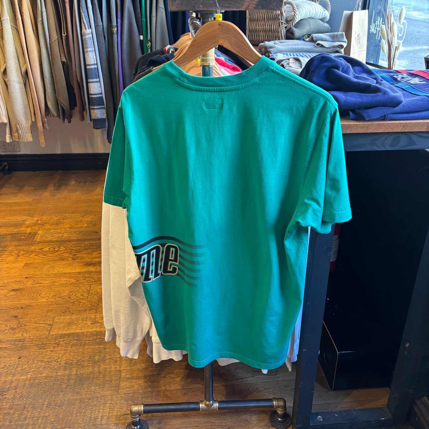 Supreme SS20 Side Logo T-Shirt Green (Medium)