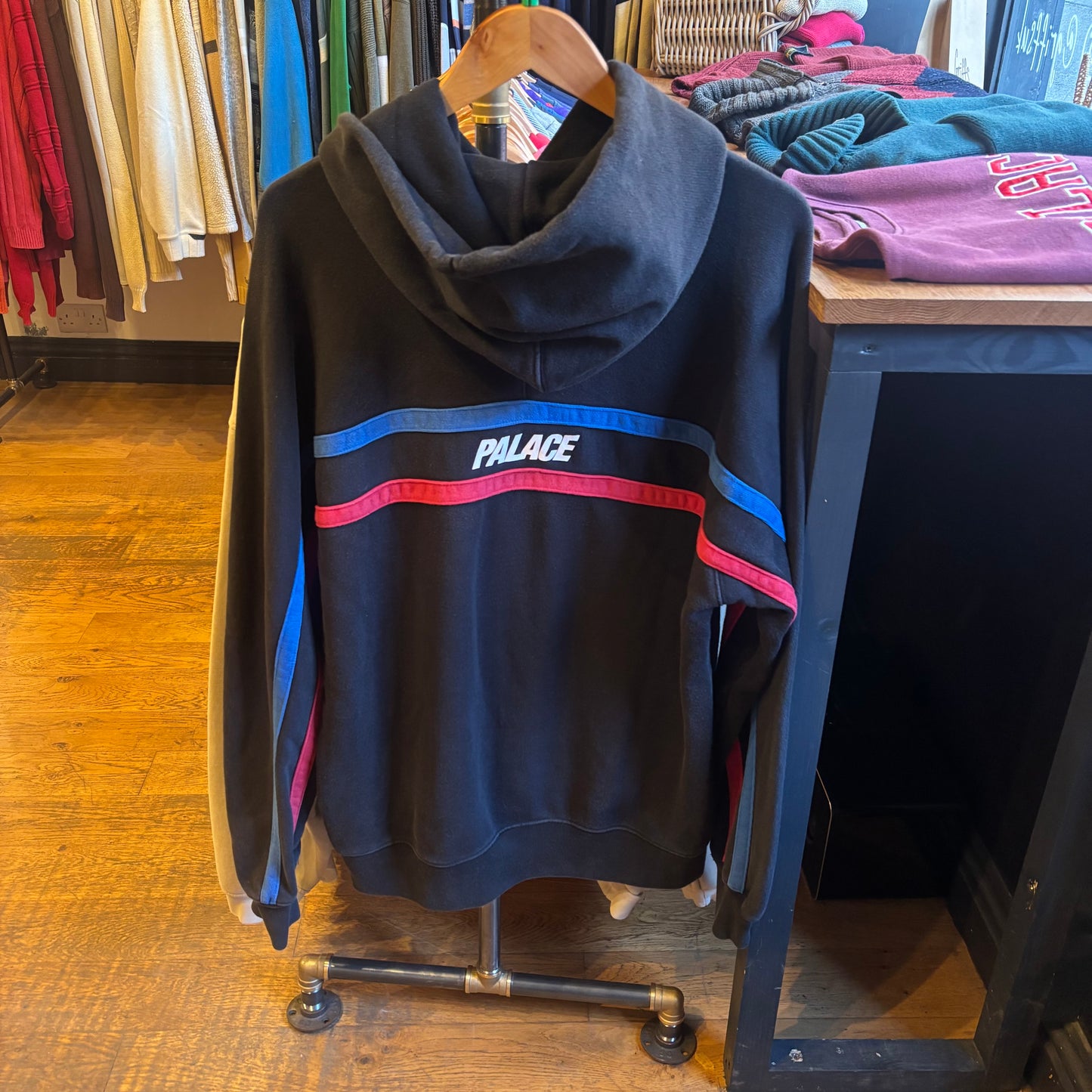 Palace FW18 S-Line Hoodie Black (XL)