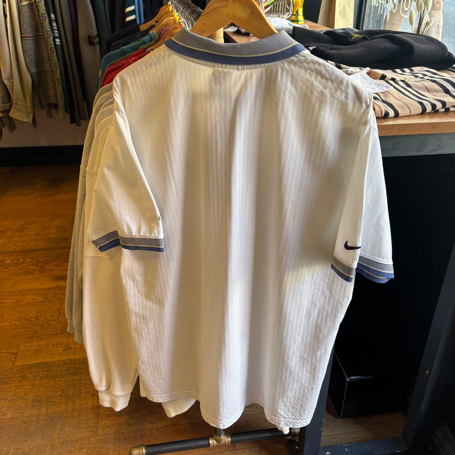 Nike Golf Oversized 90s Polo Shirt White (XL)