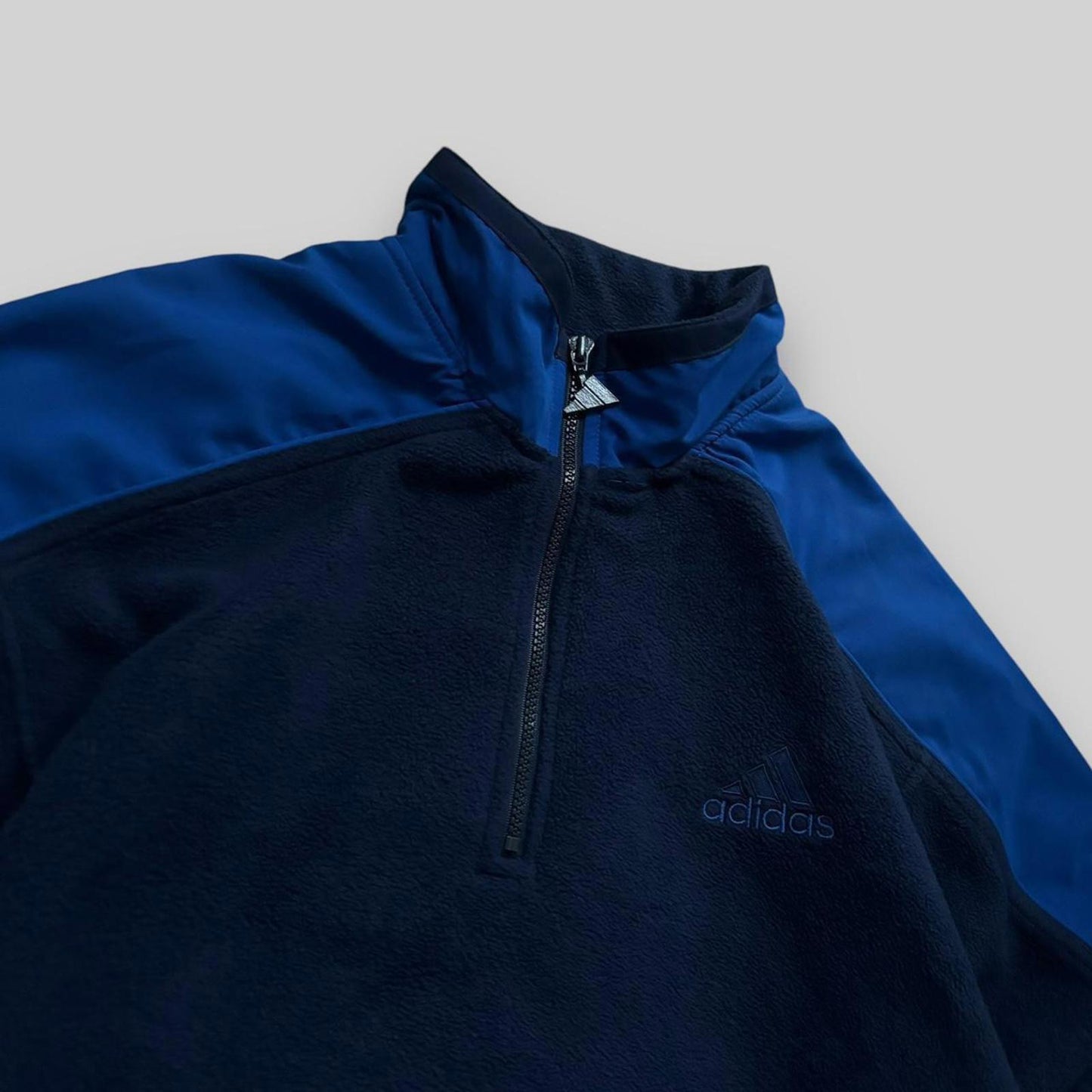 Adidas Quarter Zip Fleece Blue (XL)