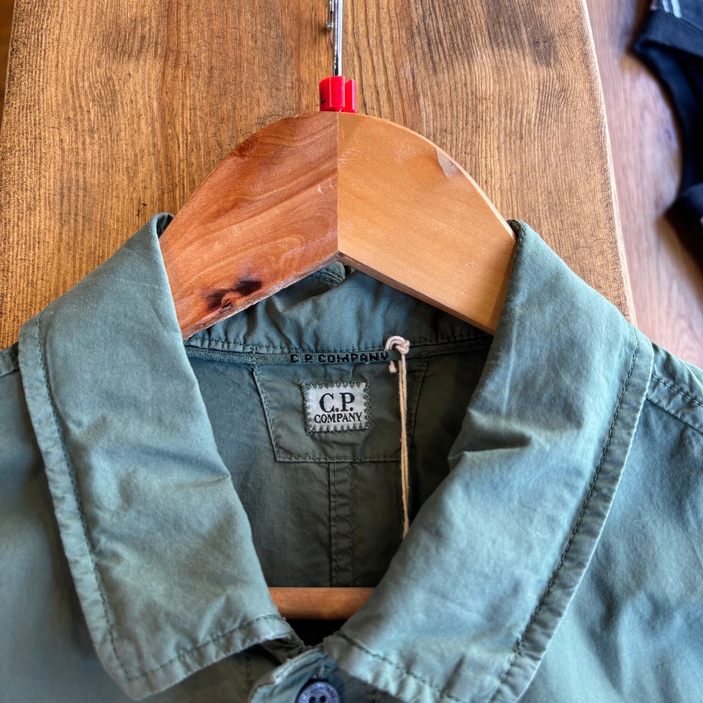CP Company SS24 Pipeline Pocket Shirt Green (Large)