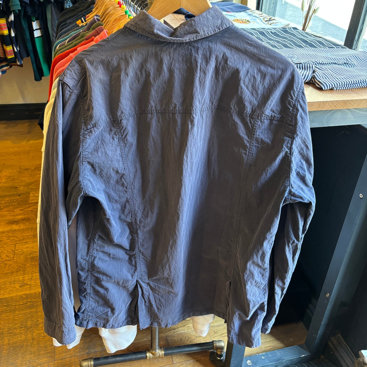 CP Company S/S 2002 Overshirt Button Jacket Navy (XL)