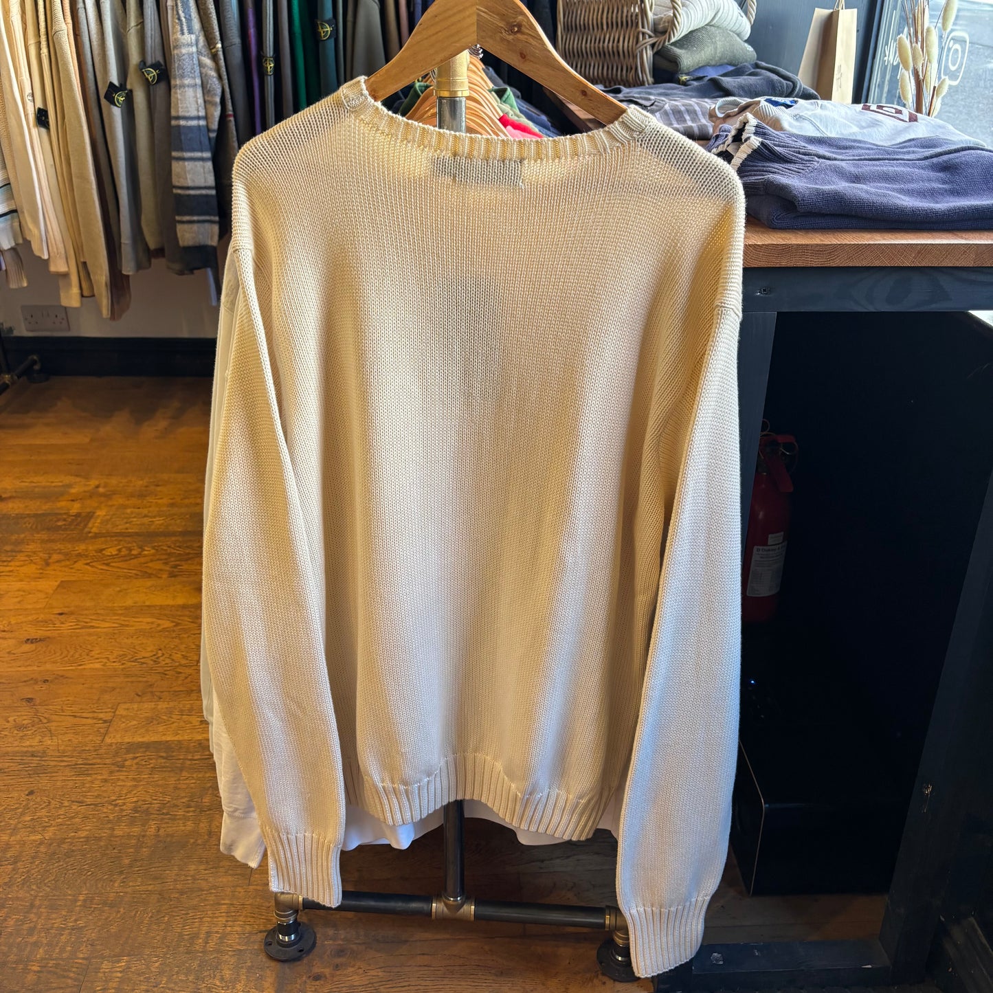 Ralph Lauren Pullover Knit Jumper Cream (XXL)