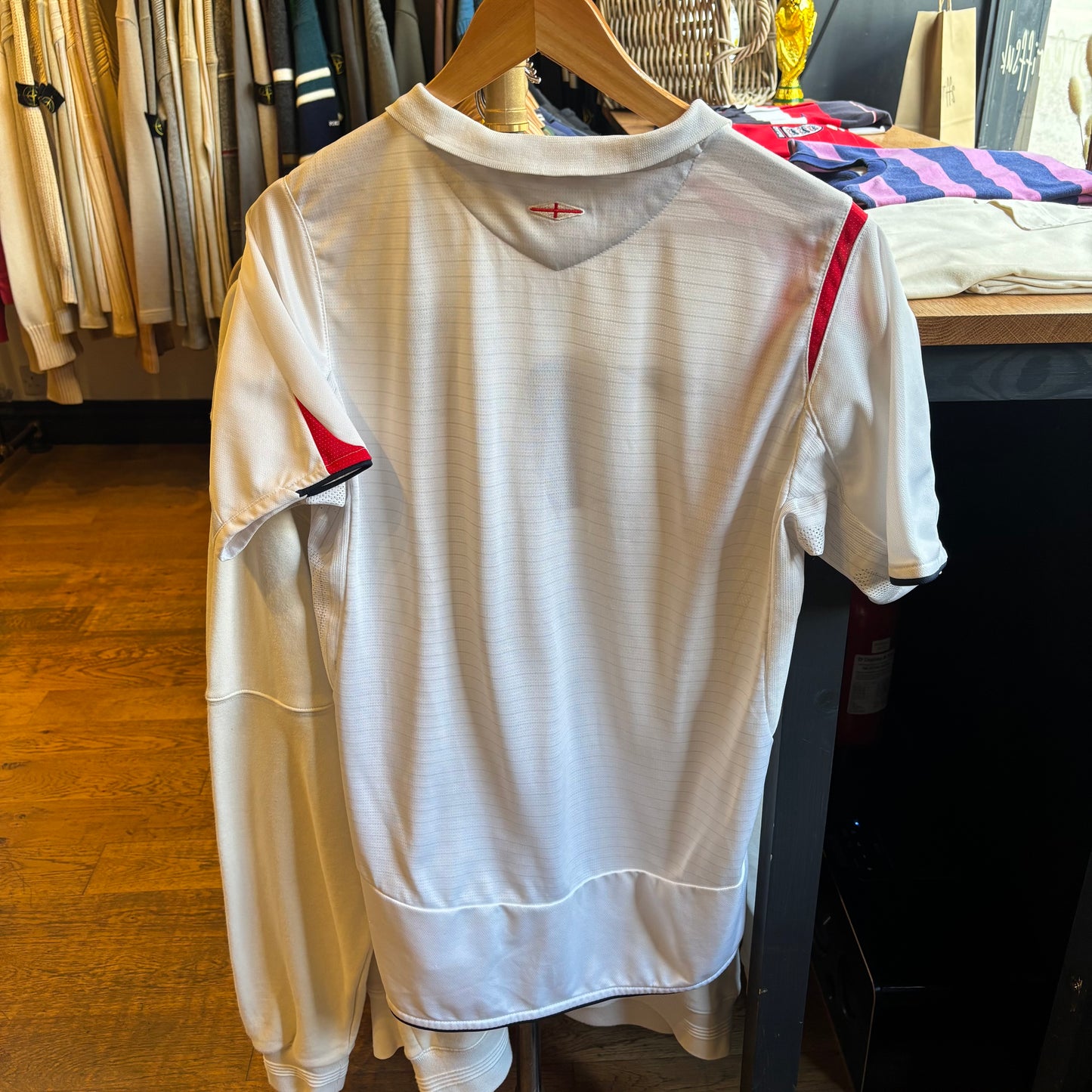 England Umbro 2005/07 Home Shirt White (Small)