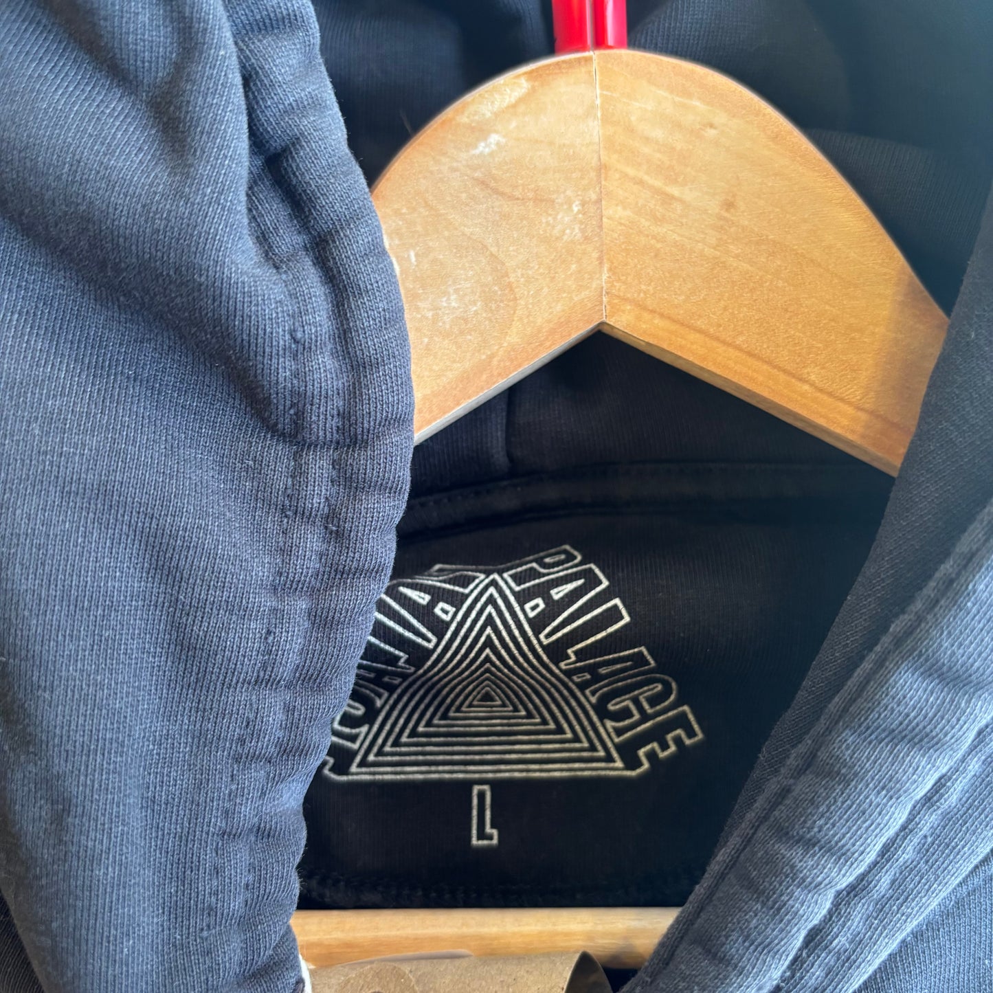 Palace Sofar Oversized Hoodie Black (Large)