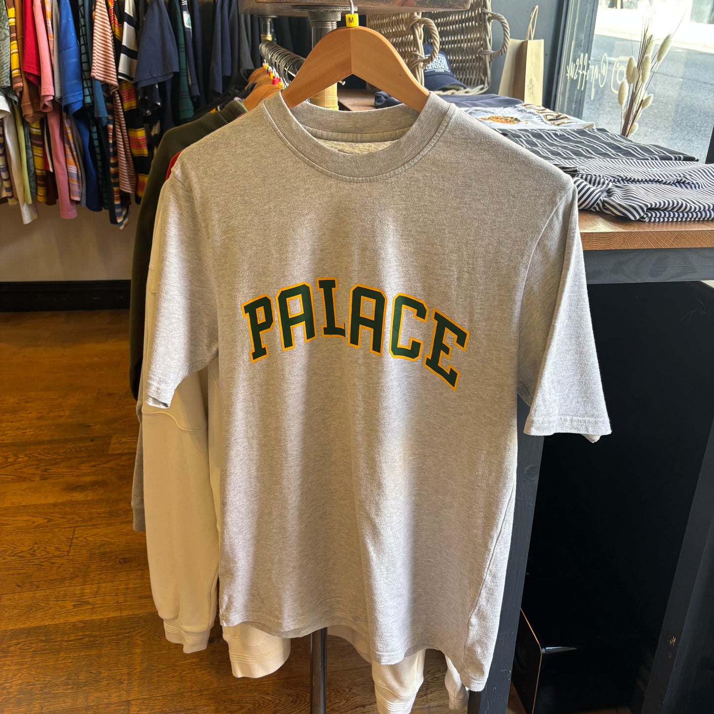 Palace FW20 Alas Heavyweight T-Shirt Grey (Medium)