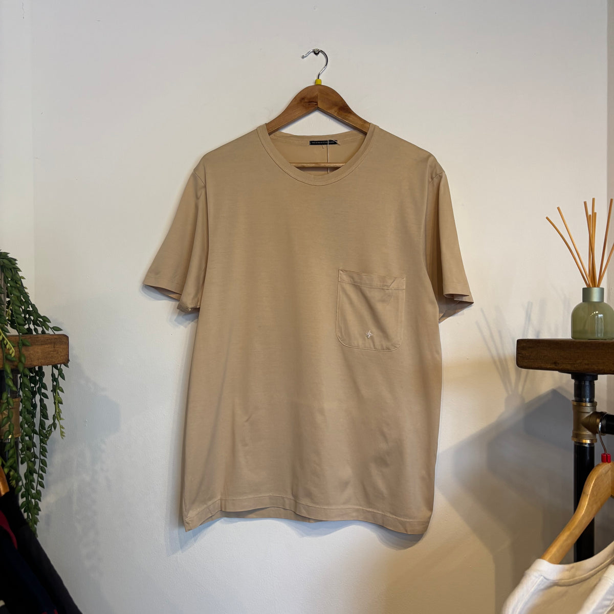 Stone Island Denims S/S 2003 T-Shirt Yellow (Medium)