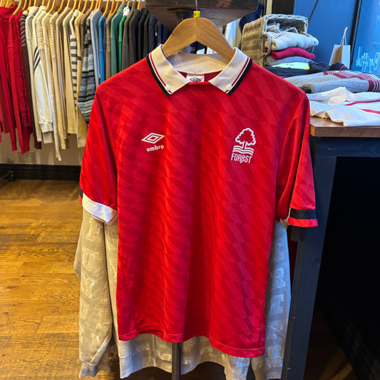 Nottingham Forest Umbro 1988/90 Home Shirt (Medium)