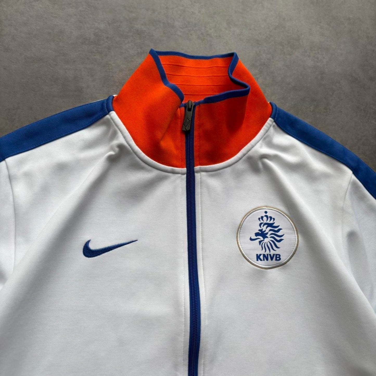 Netherlands 2010-11 Training Jacket White (Large)
