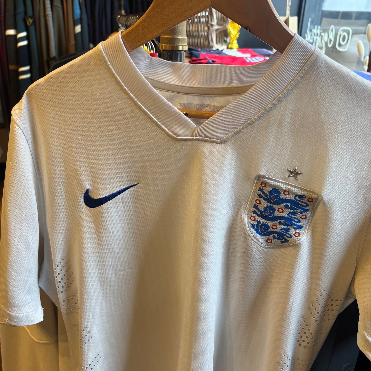 England Nike 2014/15 Home Shirt White (Medium)