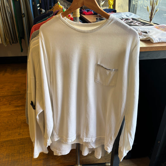 CP Company 2010's Longsleeve T-Shirt White (Large)