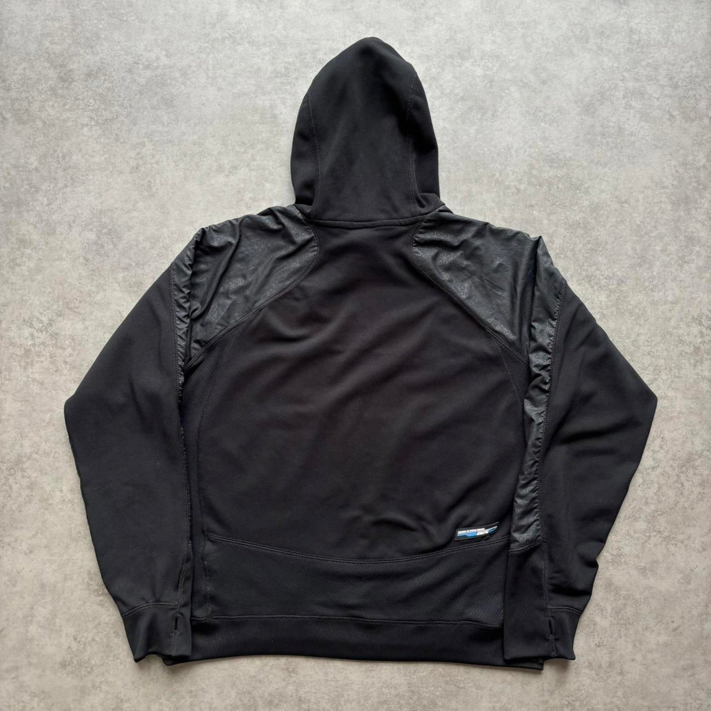 Nike Centre Swoosh Hoodie Black (Large)