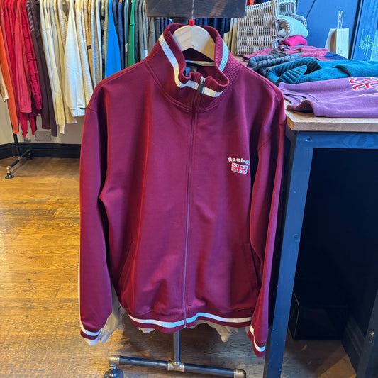 Reebok Classic Zip Up Track Jacket Red (Large)