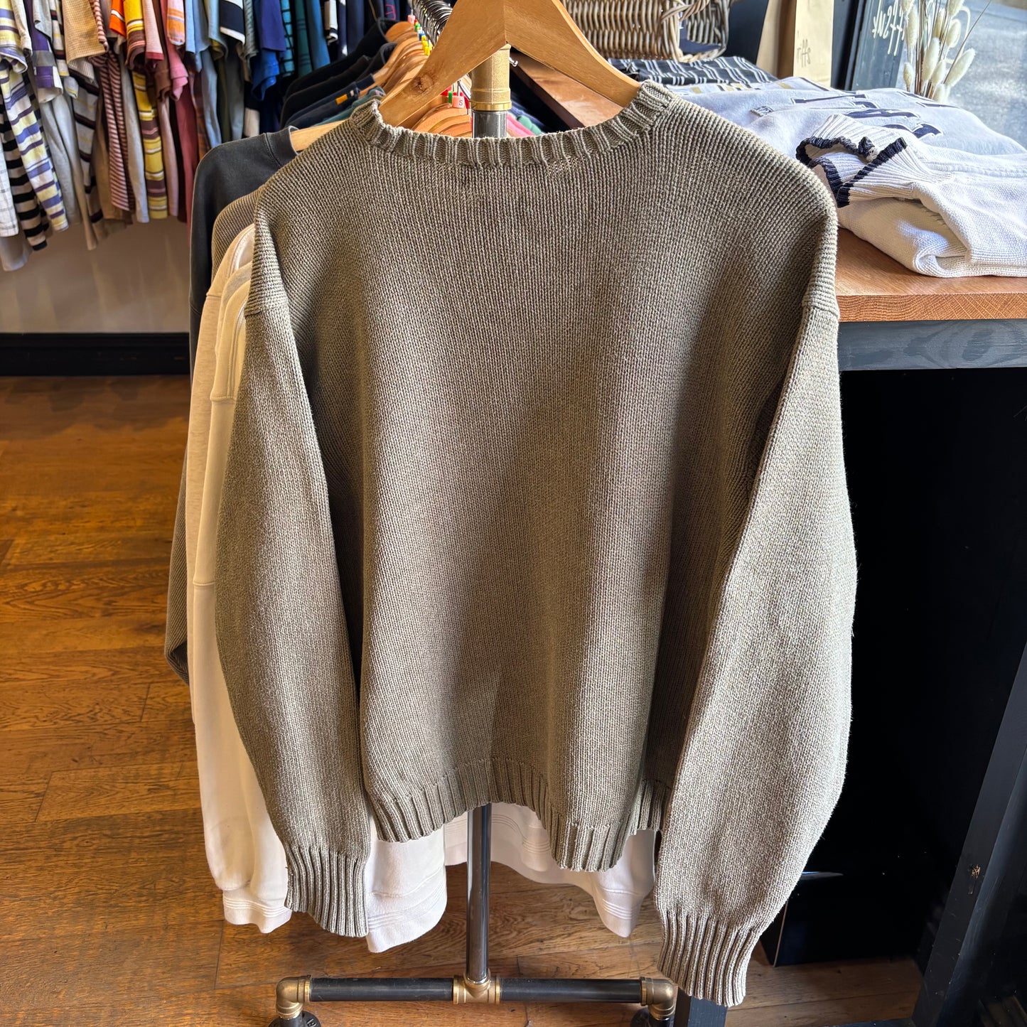 Ralph Lauren Pullover Knit Jumper Green (Large)