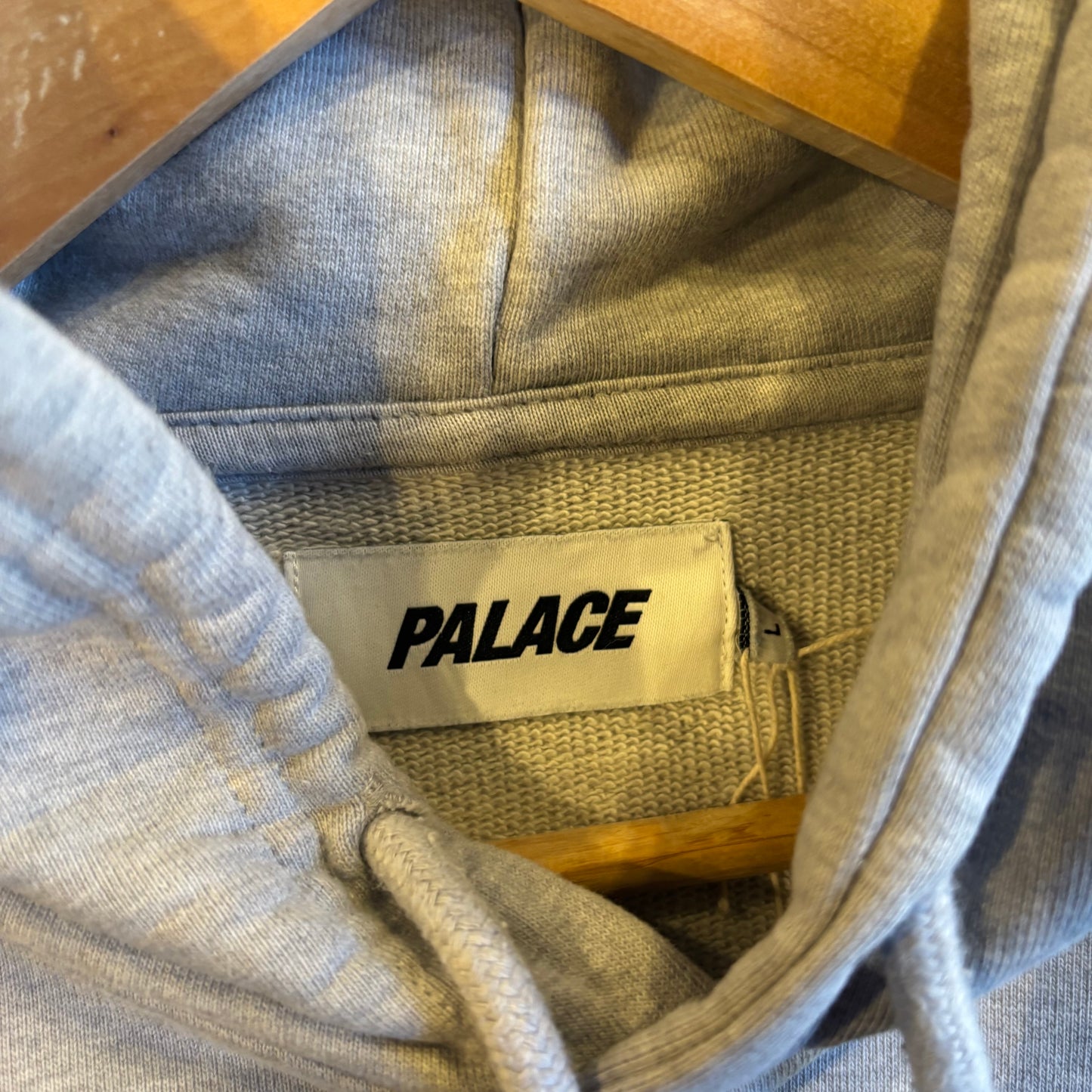 Palace SS22 English Rose Hoodie Grey (Large)