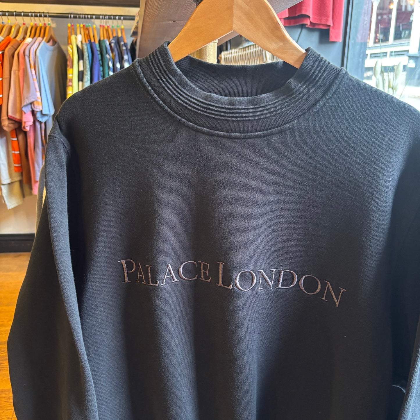 Palace London A/W 2023 Oversized Sweatshirt Black (Medium)