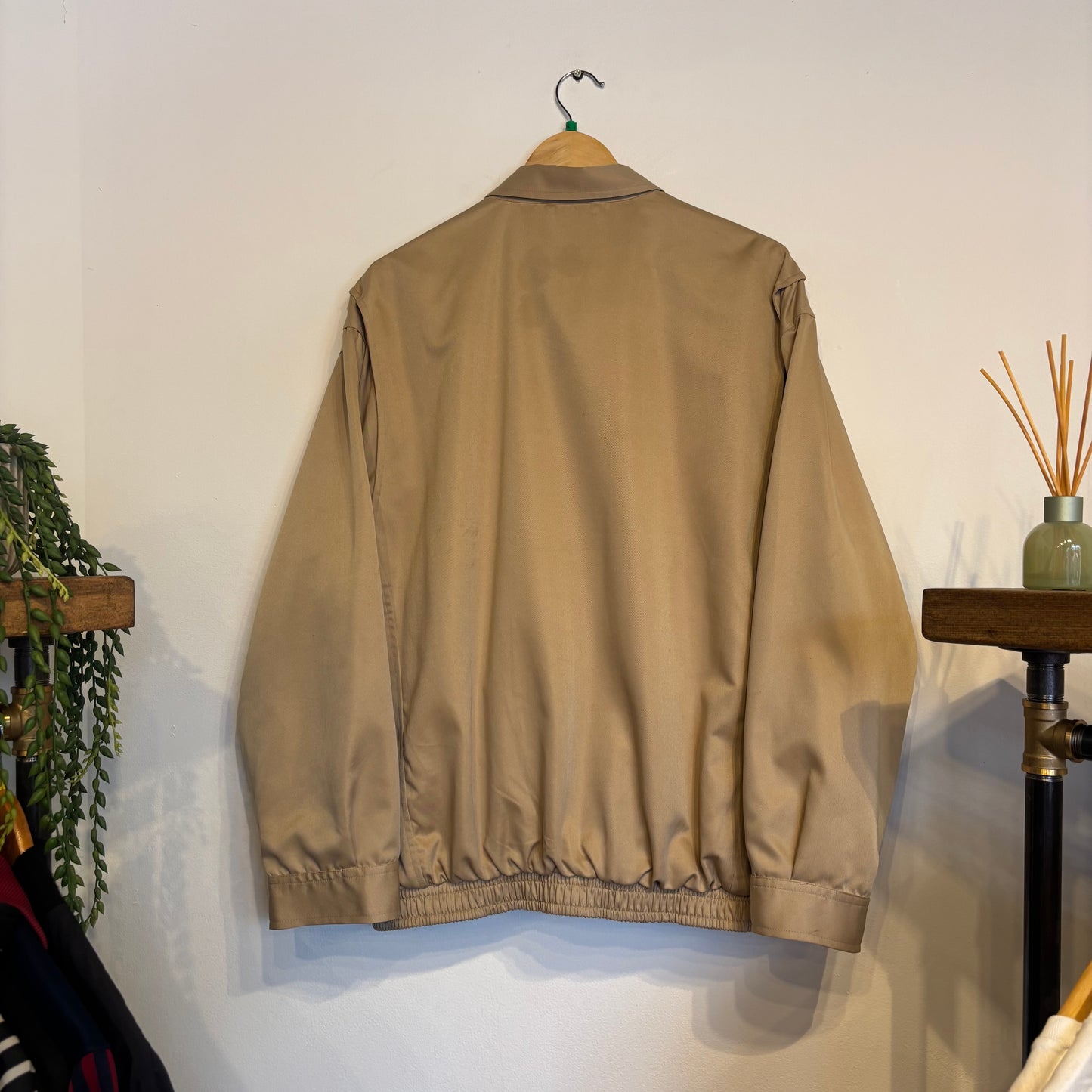 Ralph Lauren Golf Harrington Zip Jacket Beige (XL)