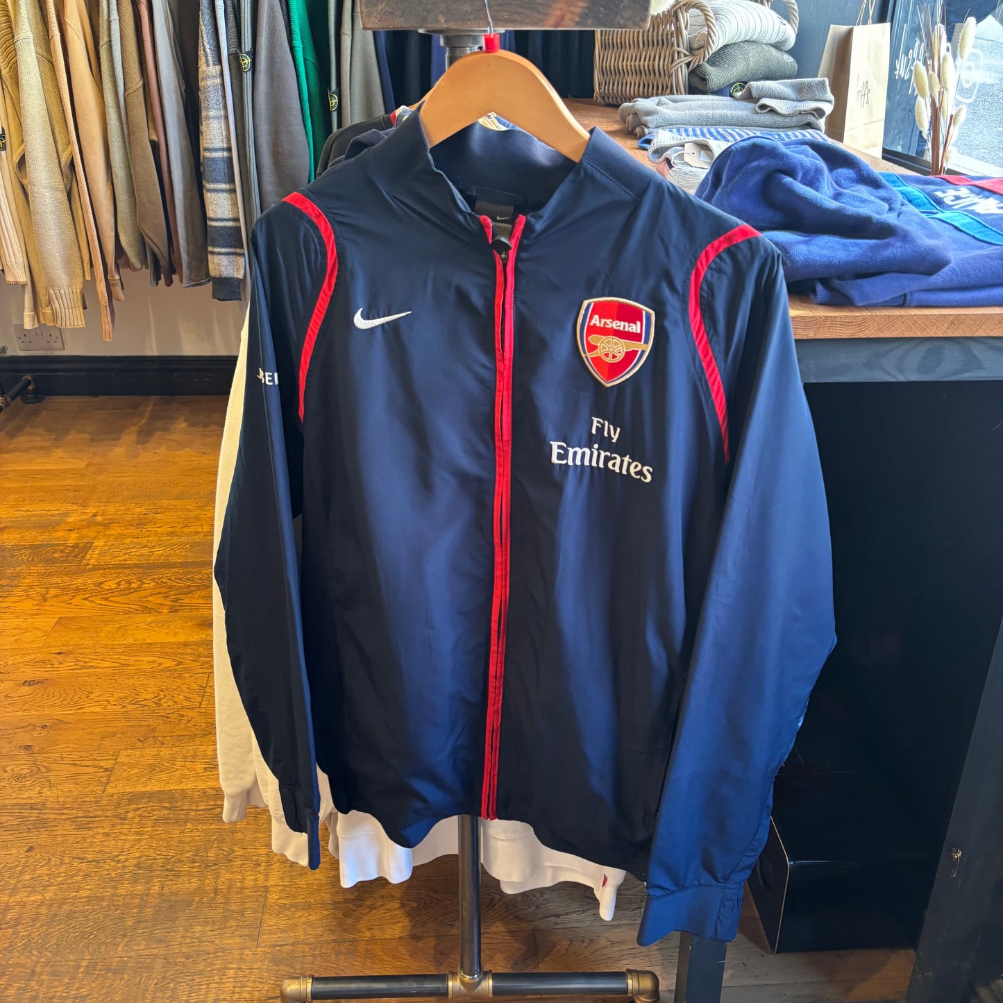 Arsenal Nike 2006/07 Training Jacket Navy (Large)