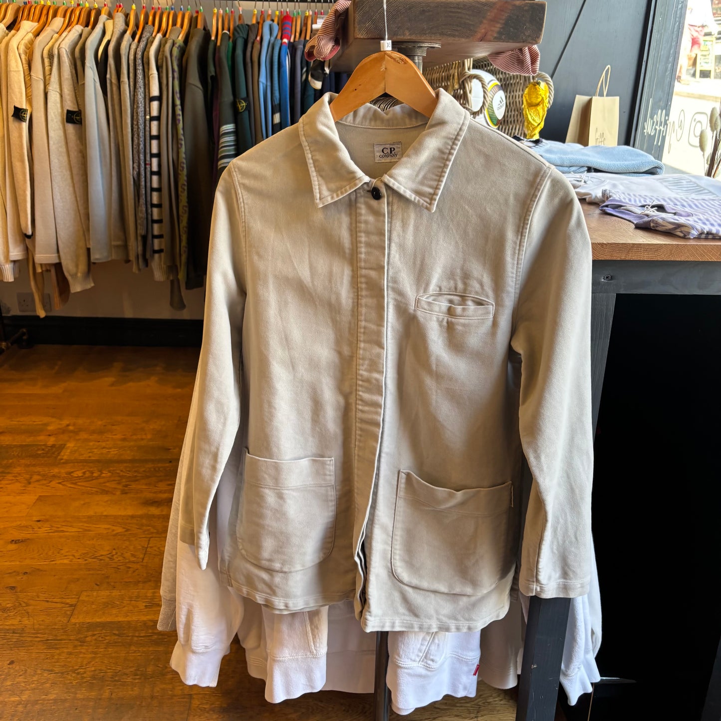 CP Company A/W 1999 Button Shirt Beige (XS)
