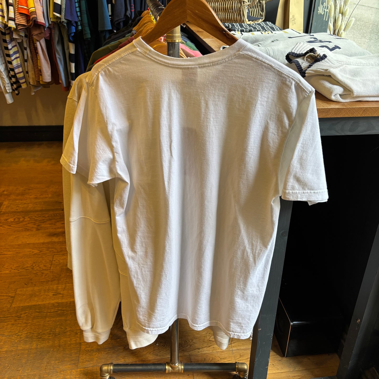 Supreme SS21 Kaws Chalk Logo T-Shirt White (Medium)