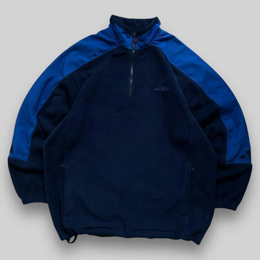 Adidas Quarter Zip Fleece Blue (XL)