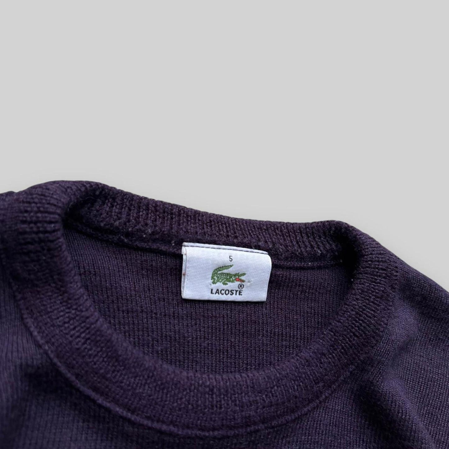 Lacoste Knit Jumper Navy (Medium)