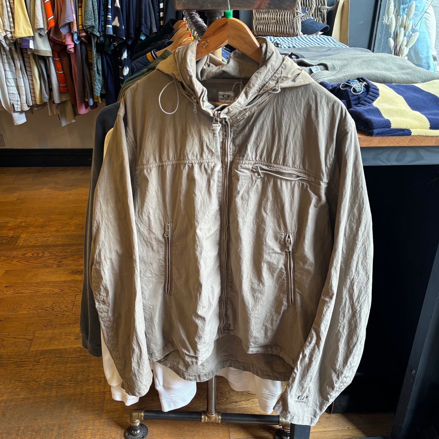 CP Company S/S 2007 Full Zip Jacket Beige (XL)