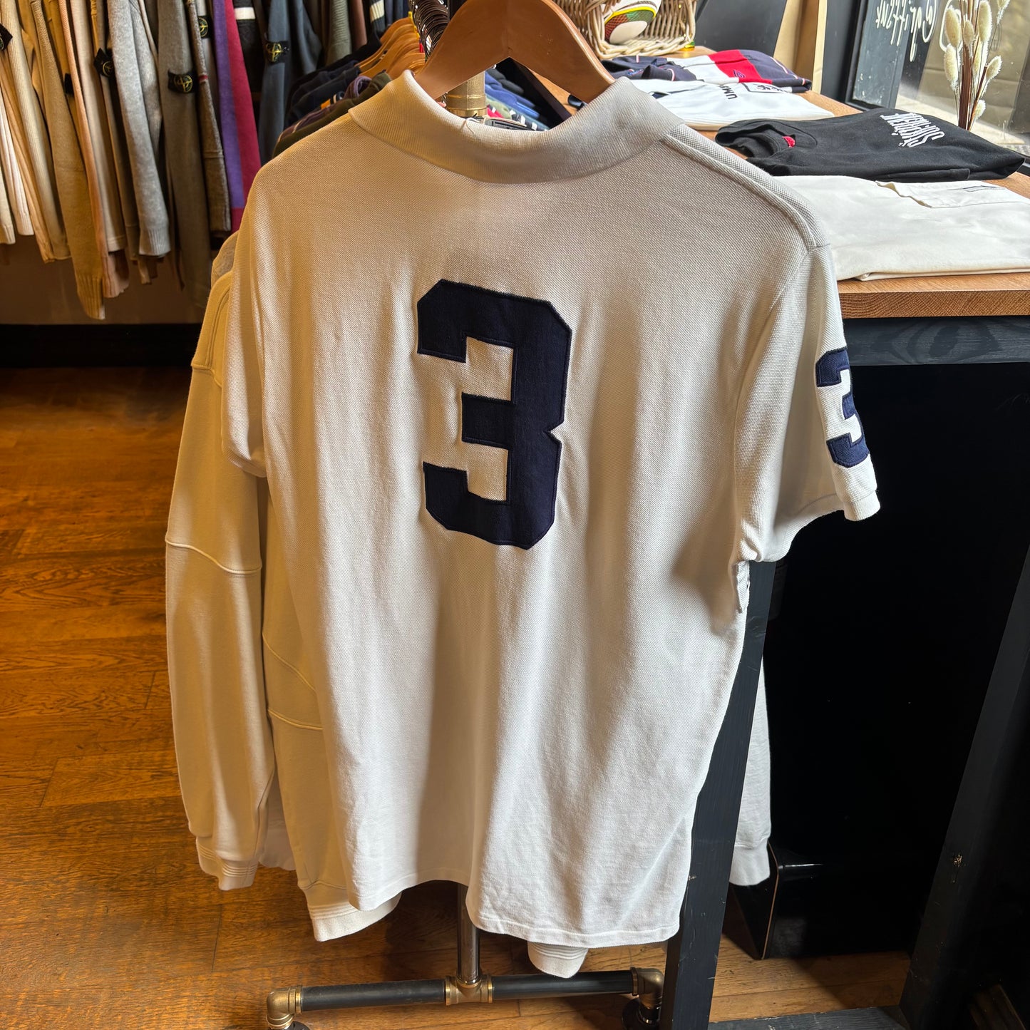 Ralph Lauren Big Pony Polo Shirt White (Large)