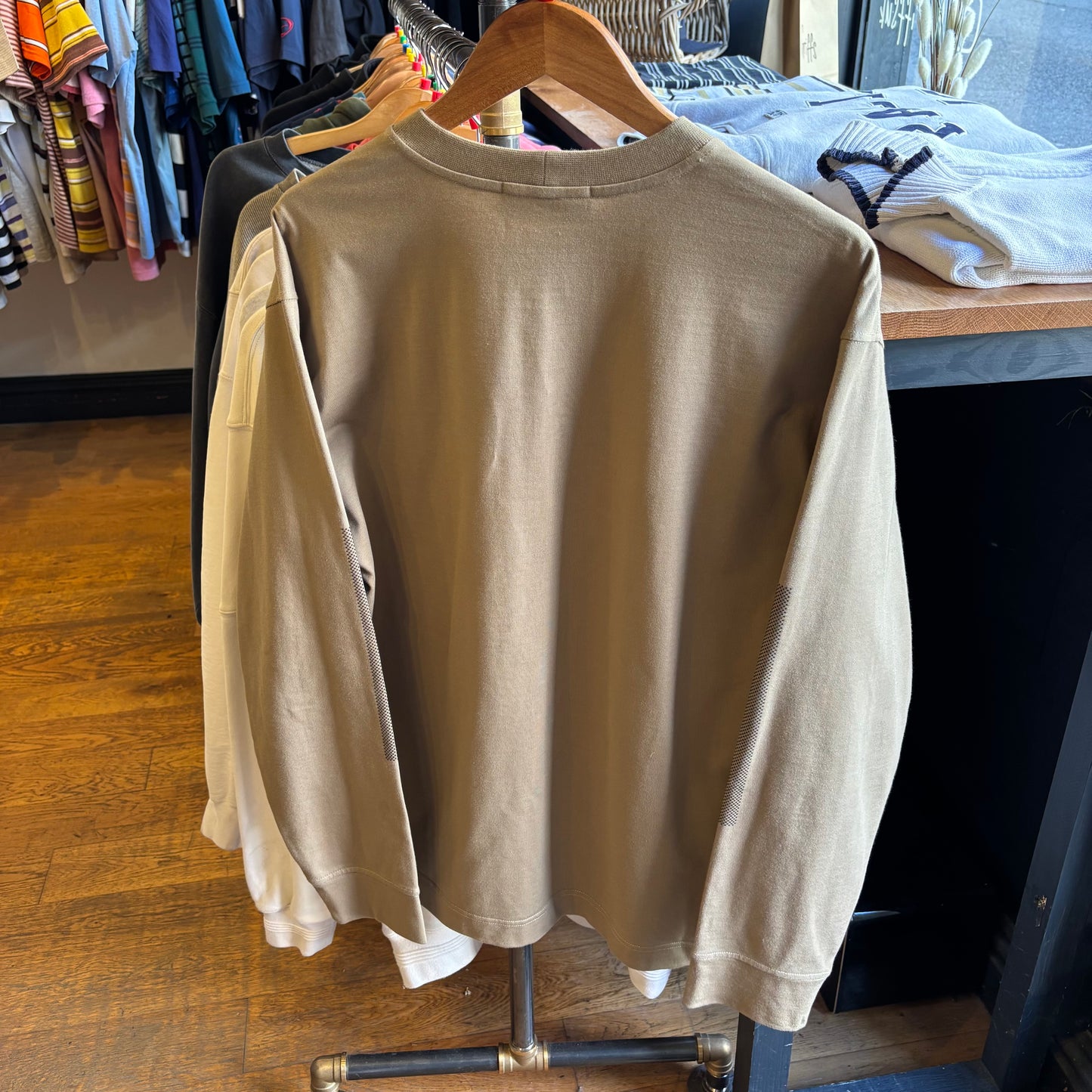 Stone Island A/W 2024 Pixel Dot Sweatshirt Beige (Large)