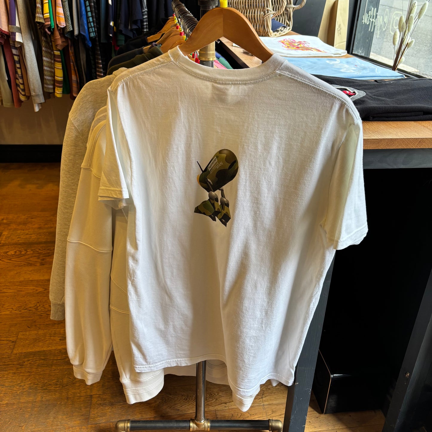Supreme FW21 Junya Watanabe CDG Bug T-Shirt White (Medium)