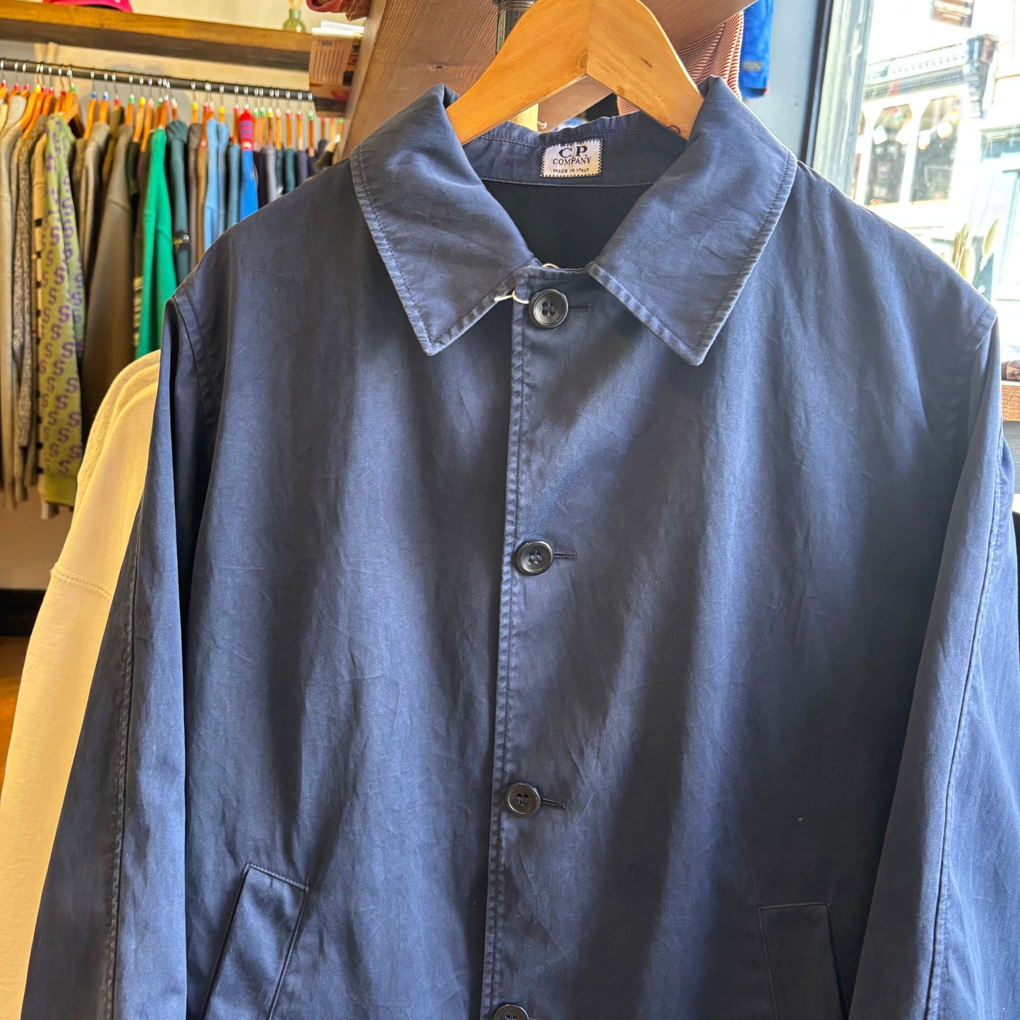 CP Company S/S 1998 Chore Style Jacket Navy (Large)