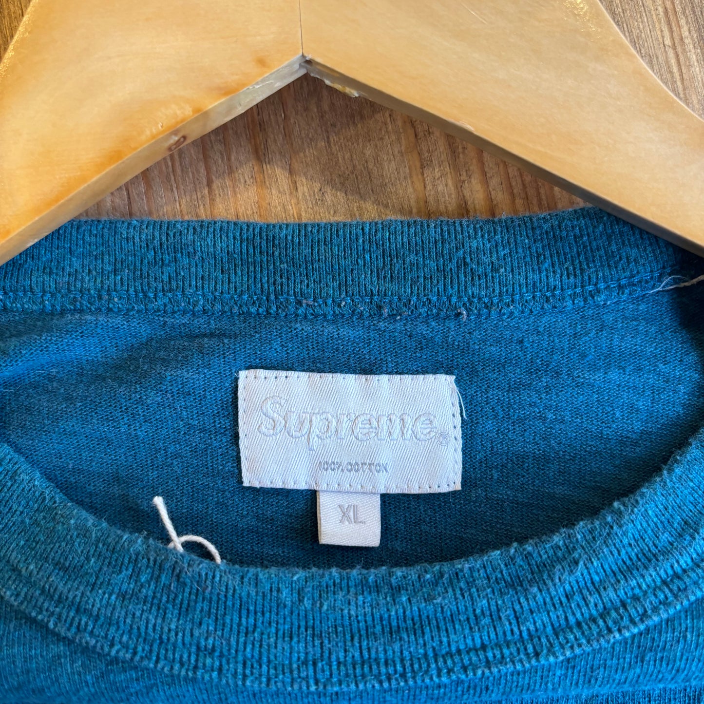 Supreme FW17 Dotted Arc T-Shirt Blue (XL)