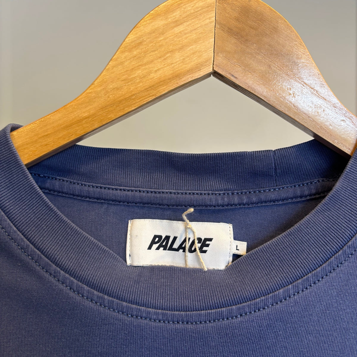 Palace FW21 Contrast Stitch T-Shirt Blue (Large)