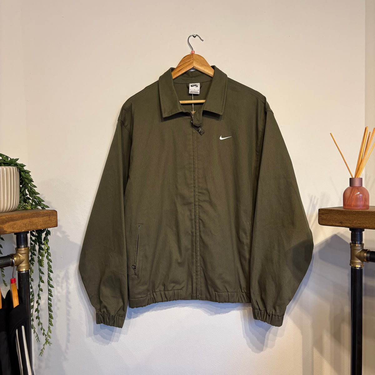 Nike SB Harrington Zip Jacket Green (Small)