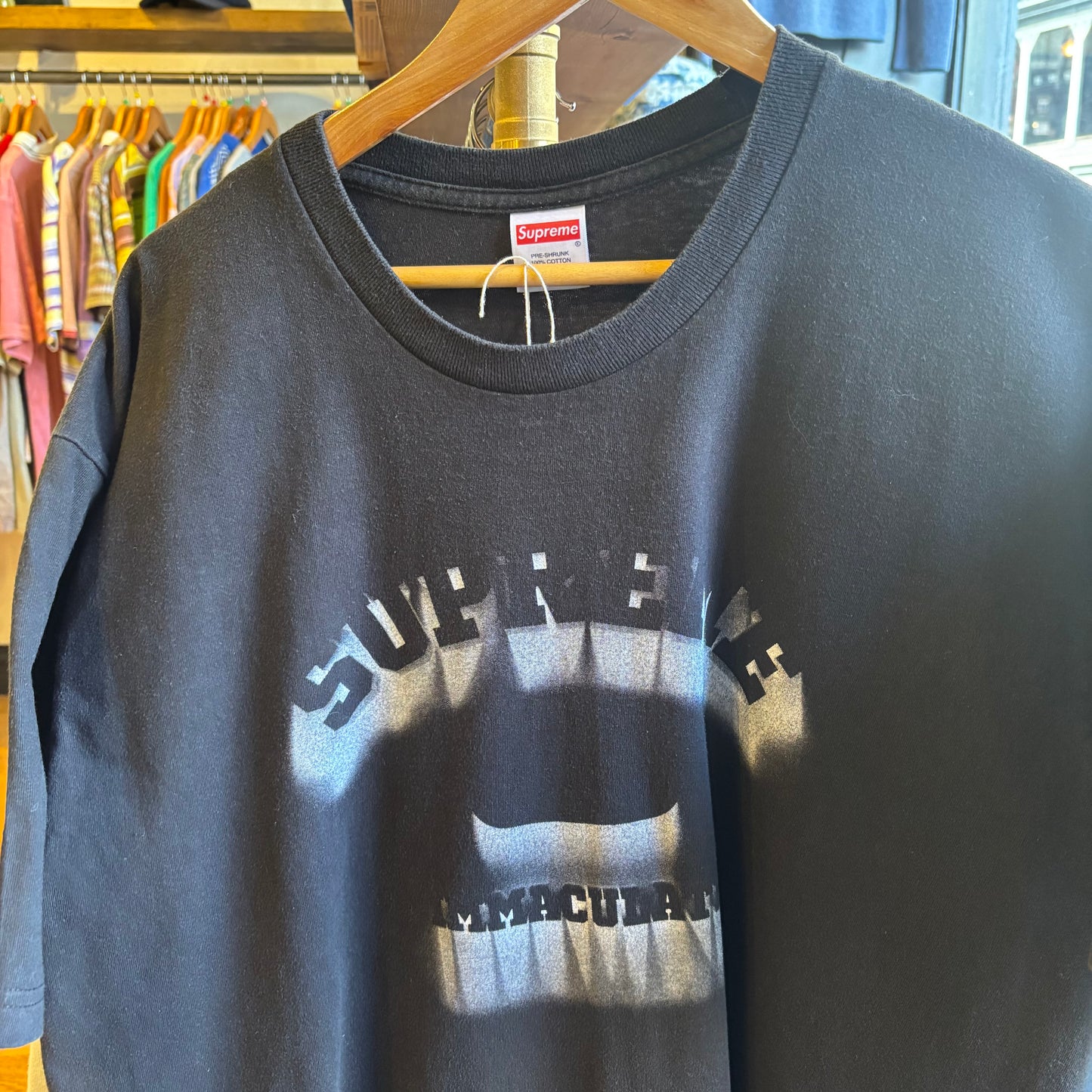 Supreme SS24 Shadow T-Shirt Black (XL)