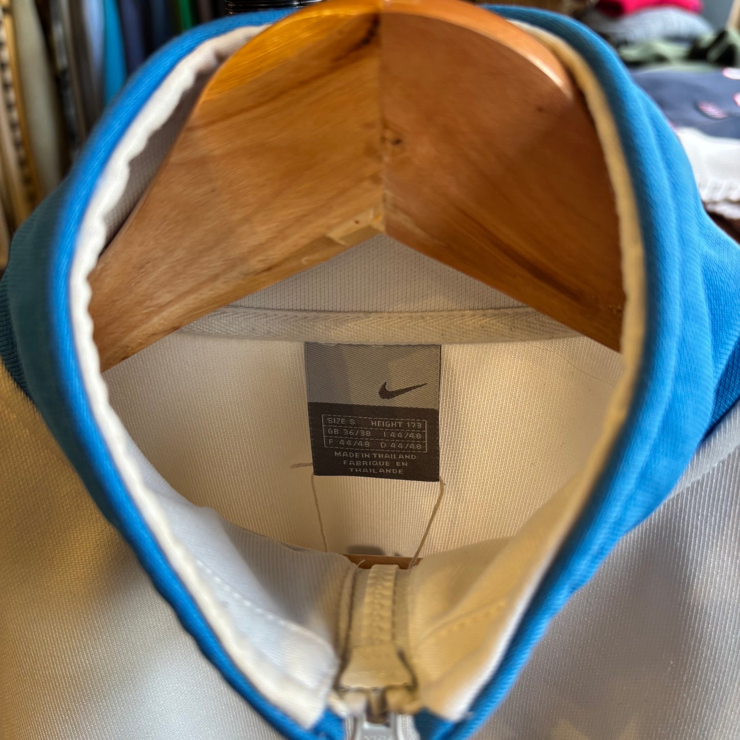 Nike Italy 2004/05 Zip Up Track Jacket White (Small)