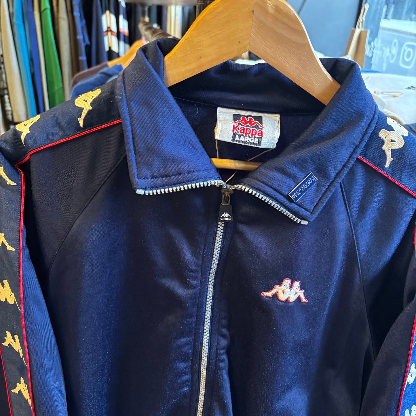 Kappa People On The Move Jacket Navy (Large)