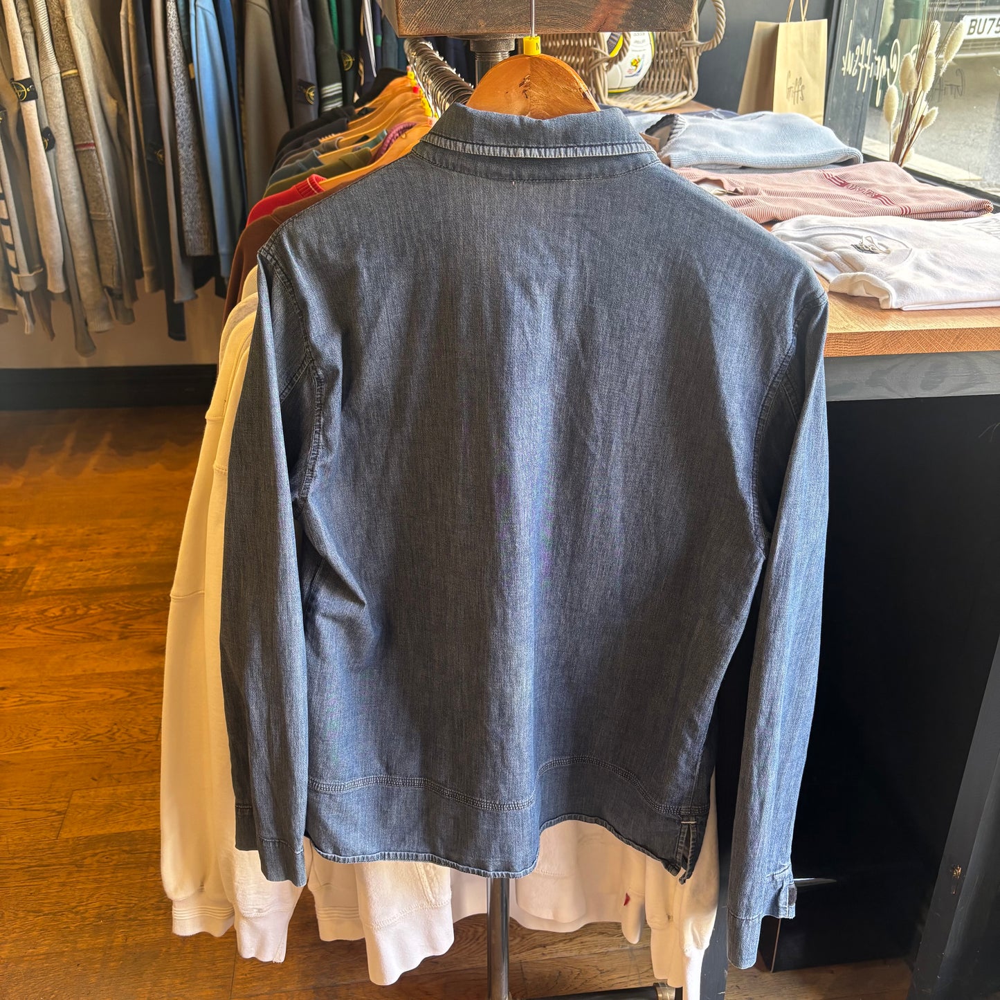 Marithe & Francois Girbaud Denim Shirt Blue (Medium)