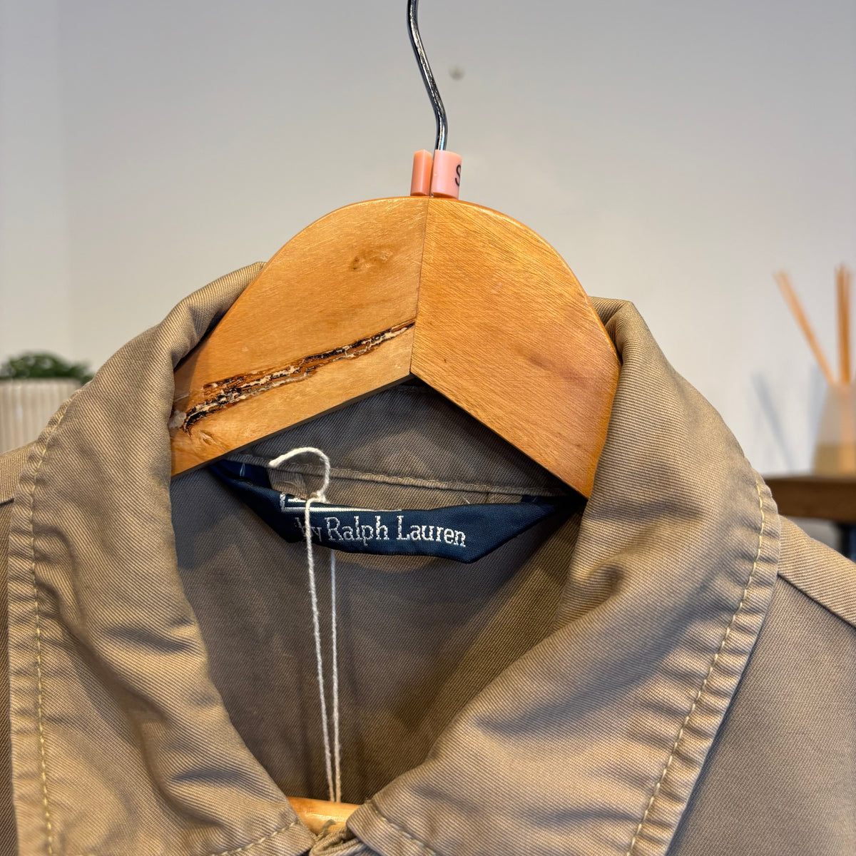 Ralph Lauren Harrington Zip Jacket Beige (Small)