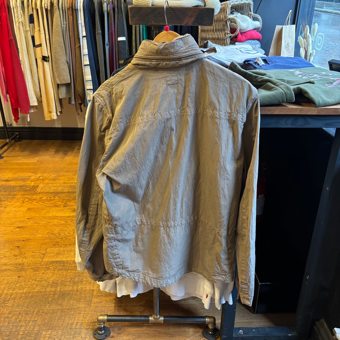 CP Company SS07 Zip Up Jacket Tan (Large)