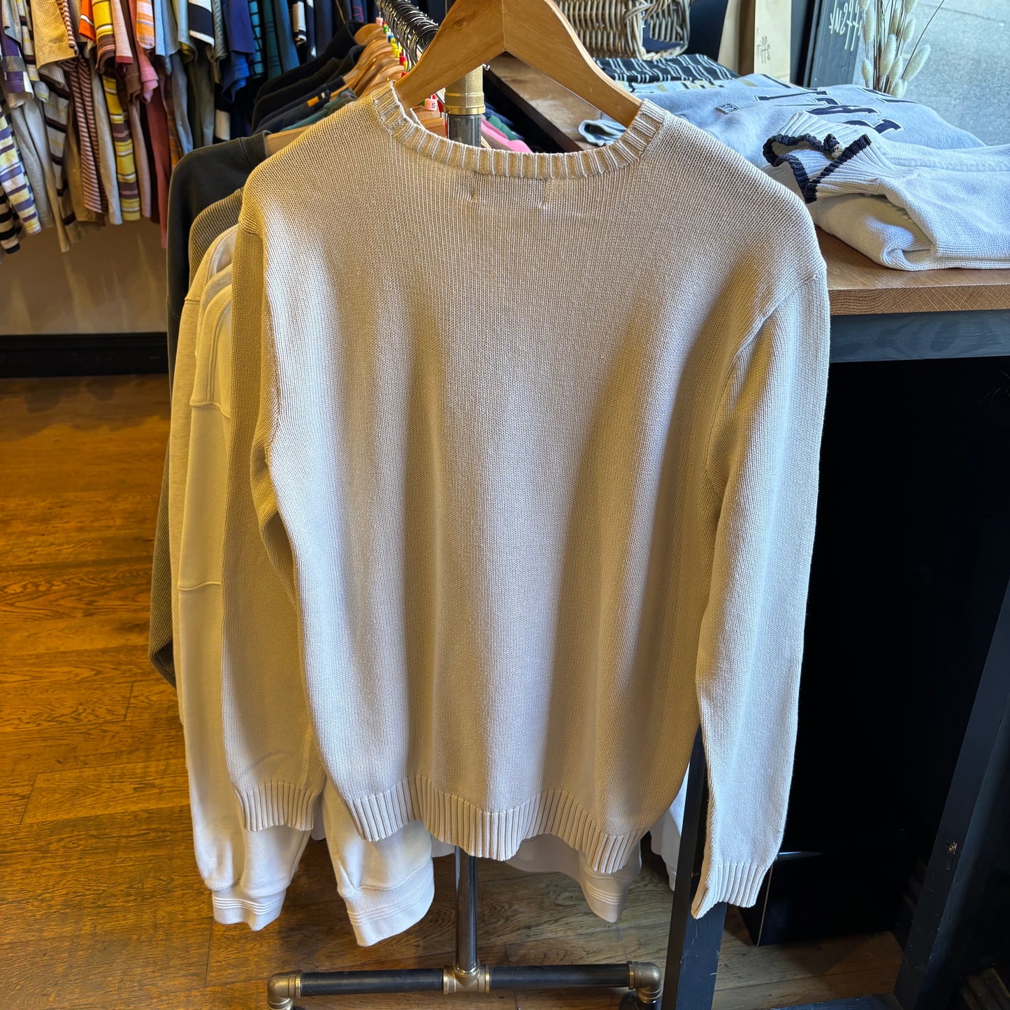 Ralph Lauren Pullover Knit Jumper Cream (Medium)