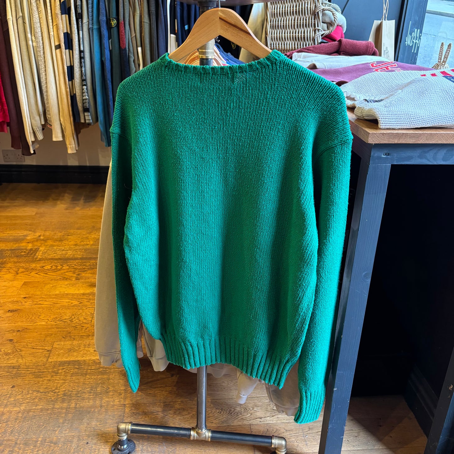 Ralph Lauren Pullover Knit Jumper Green (Large)