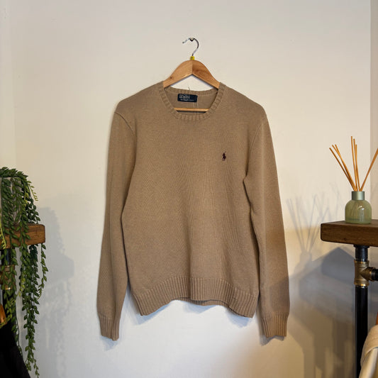 Ralph Lauren Pullover Knit Jumper Beige (Medium