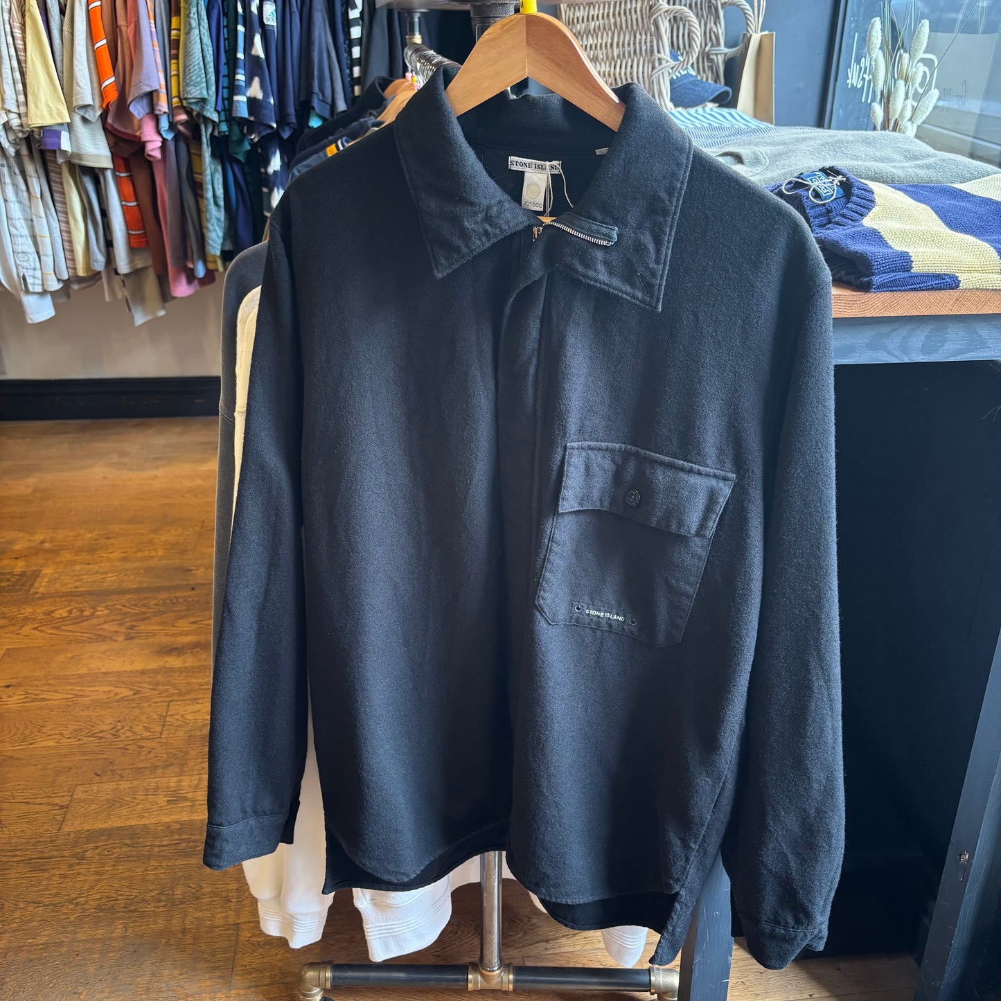 Stone Island A/W 2000 Overshirt Black (Medium)