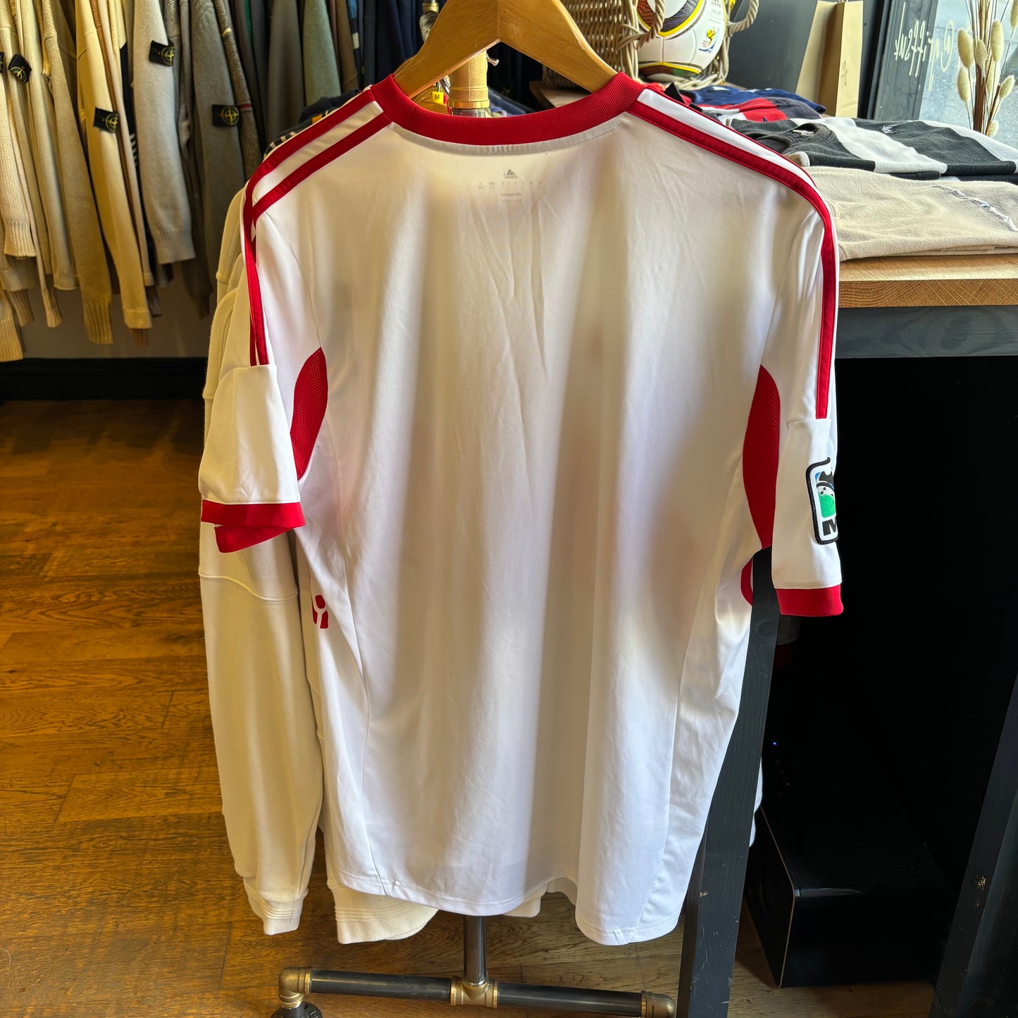 New York Red Bulls Adidas 2012/13 Home Shirt White (Large)